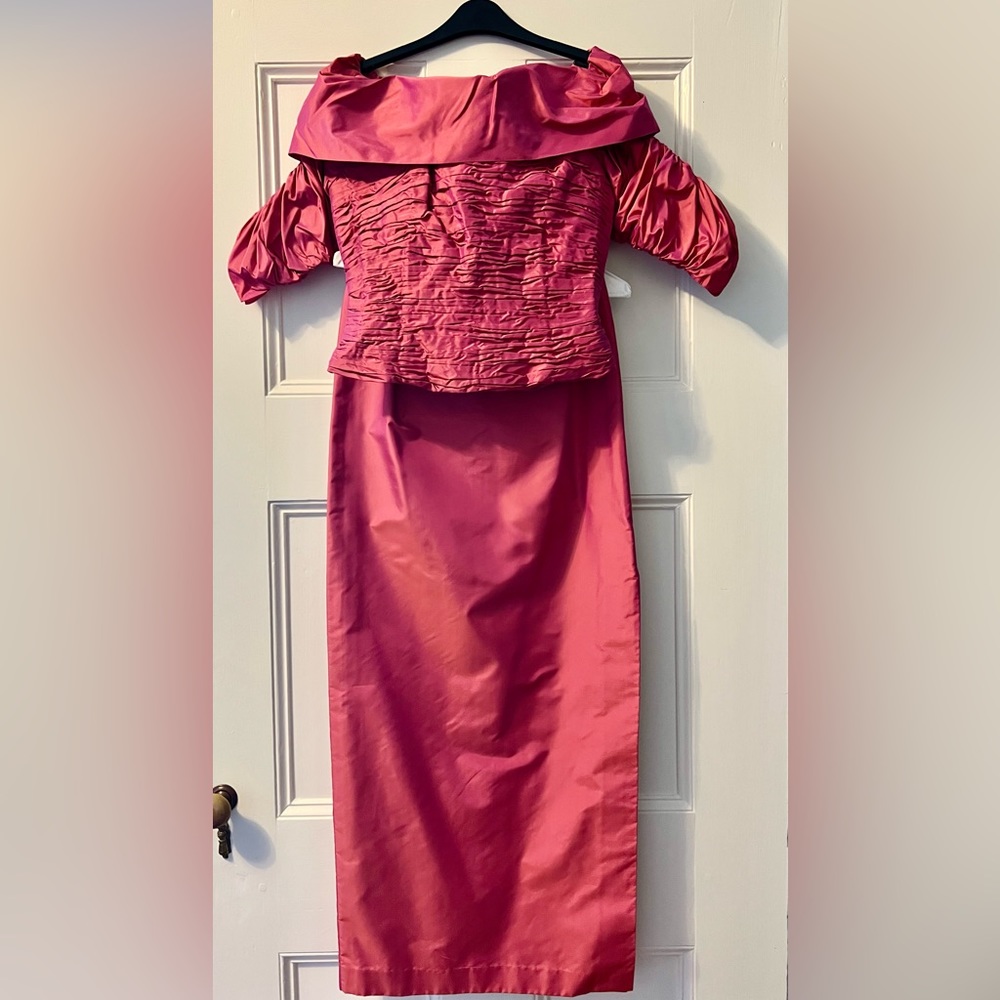 2Piece Formal Cranberry dress